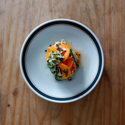 El asuke es una forma suave de preparar el pickle japonés para comerlo sin tener que esperar.