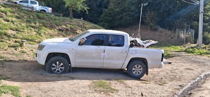 El ataque a balazos se produjo contra los ocupantes de la Amarok.