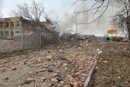 El ataque al aeropuerto de Vínnytsia