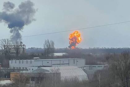 El ataque al aeropuerto de Vínnytsia