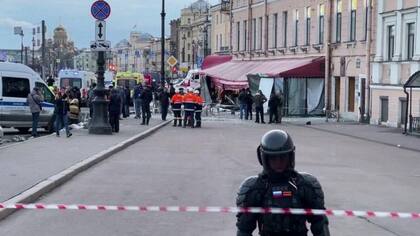 El ataque ocurrió en el centro de San Petesburgo