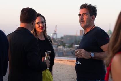 El atardecer en el Kavanagh.