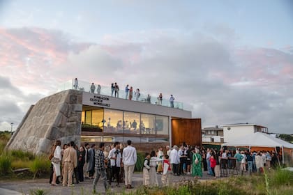 El atardecer en la Fundación Cervieri Monsuárez