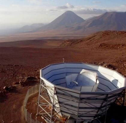 El ATC fue instalado a más de 5.200 metros de altura en el desierto de Atacama y operó durante tres lustros antes de ser desmantelado