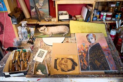 El atelier mendocino de Marta Vicente