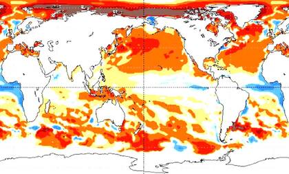 El Atlántico está muy caliente, según los expertos