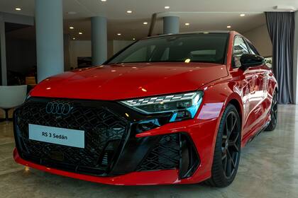 El Audi RS3 en su versión sedán