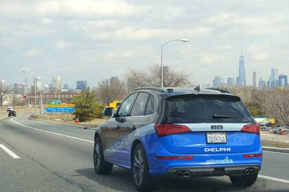 El Audi SQ5 con el que la compañía atravesó Estados Unidos sin conductor