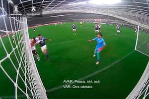El audio de River-Vélez con la polémica del gol de Suárez