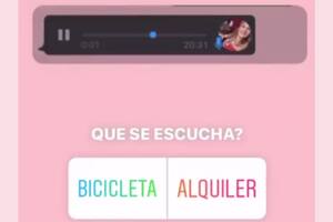 El audio se viralizó