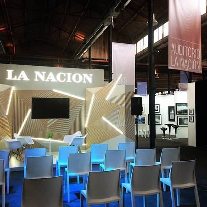 El auditorio de La Nación en BA Photo