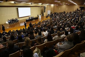El aula magna Arquitecto Borthagaray