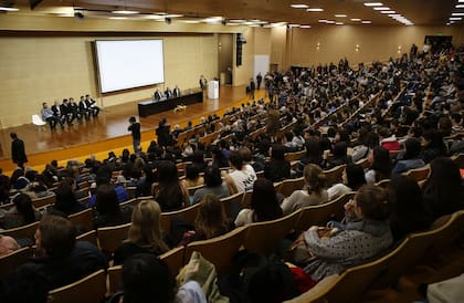 El aula magna Arquitecto Borthagaray