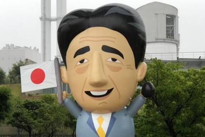 Algunos manifestantes instalarán junto a la ONU una versión hinchable del primer ministro japonés, Shinzo Abe, en protesta por su apoyo al carbón