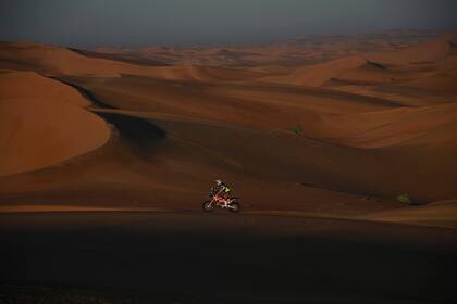 El australiano Matthias Walkner en la etapa 11