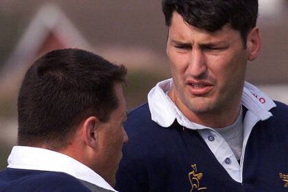 El australiano Phil Kearns en 1999, durante su época de jugador; el exhooker fustigó a Jaguares por considerarlo un seleccionado nacional que toma parte en un certamen de uniones provinciales.
