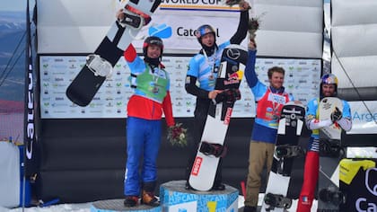 El australiano Pullin, la gran figura del fin de semana en el inicio de la Copa del Mundo de Snowboard, en Bariloche