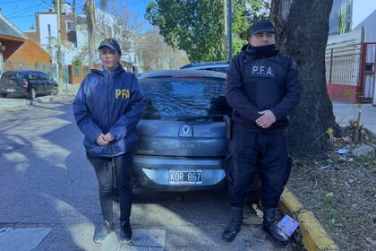 El auto de Alesia Abaigar detenida en relación al ataque a Espert