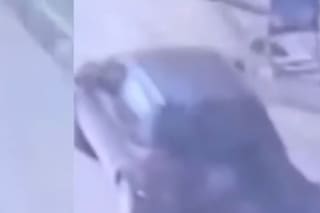 El momento en que Barrelier ingresó al descampado donde hallaron los restos de la adolescente