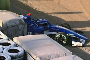 Jack Doohan se accidentó por tercera vez en tres días ¡en la misma curva!