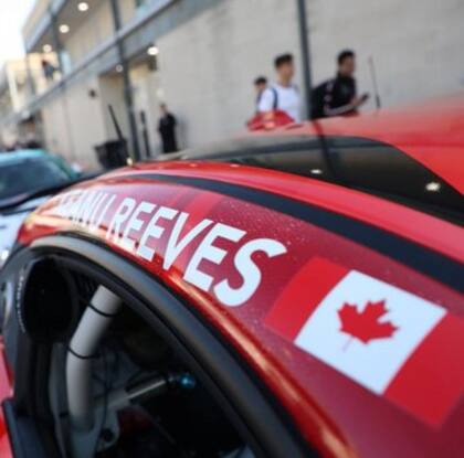 El auto de Reeves fue un Toyota BRZRKR nº 92