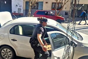 El auto de un remisero que operaba para una red de trata