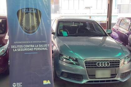 El auto del sospechoso