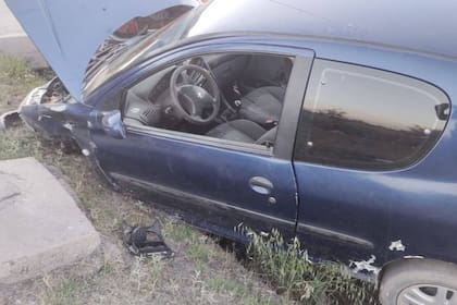 El auto en el que manejaba Carrizo, cuyo test de alcoholemia dio casi tres veces más del permitido