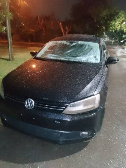 El auto fue secuestrado cerca de la casa del conductor.