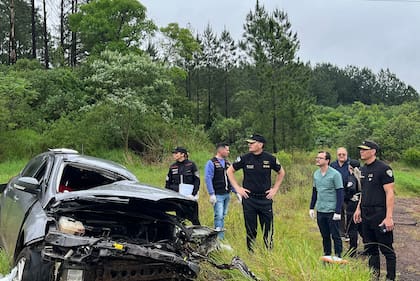 El auto que chocó contra un colectivo y provocó una tragedia en Misiones