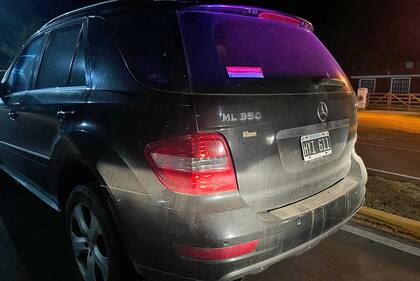 El auto que fue incautado y sumaba más de 200 multas.