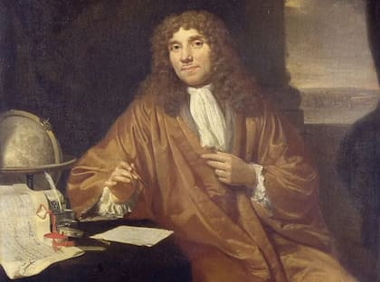 El autor de la carta era Anton van Leeuwenhoek, ahora conocido como "el padre de la microbiología"