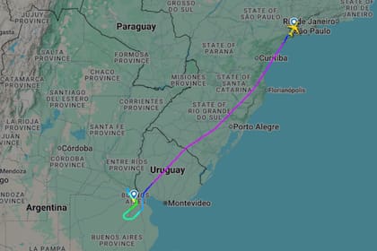 El avión de Ethiopian Airlines partió del aeropuerto de San Pablo con destino a Ezeiza