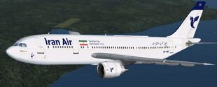 El avión de Iran Air era un Airbus A300 que partió del aeropuerto de Bandar Abbas