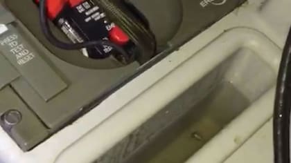 El avión debió ser sacado de servicio y aún no se sabe cuándo podrá retomar sus funciones