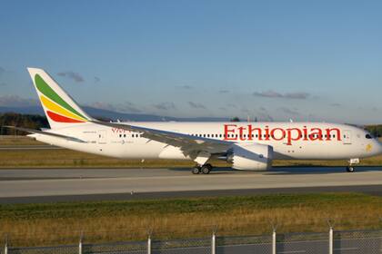 El avión pertenecía a Ethiopian Airlines