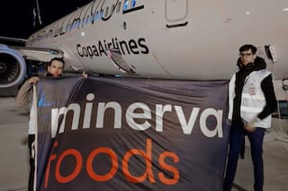 Realizaron la primera exportación de carne vacuna en avión desde Rosario