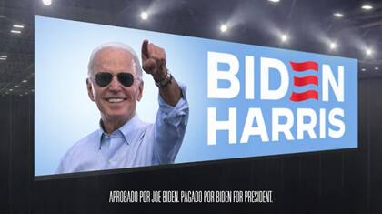 El aviso de campaña de Biden que se estrenó en el partido de Argentina-Canadá y se verá durante toda la Copa América