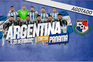 Se agotaron las entradas para Argentina vs. Panamá después de casi dos horas y media