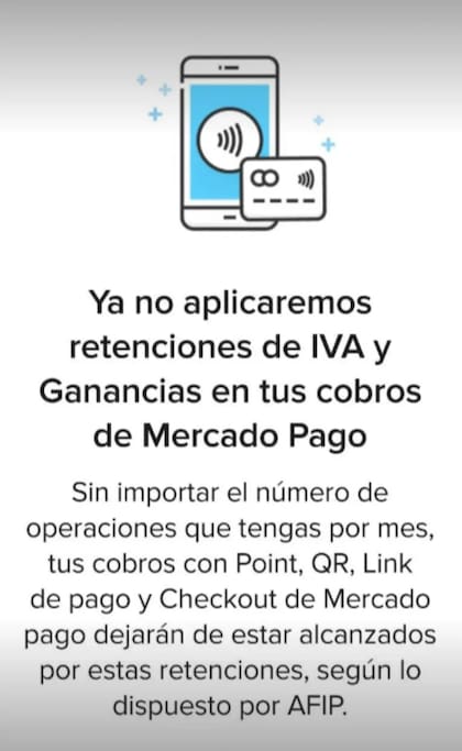 El aviso de Mercado Pago tras la regulación.