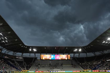 El aviso de tormenta en Cincinnati, donde se interrumpió el partido del Mundial de Clubes ente Pachuca y Salzburgo