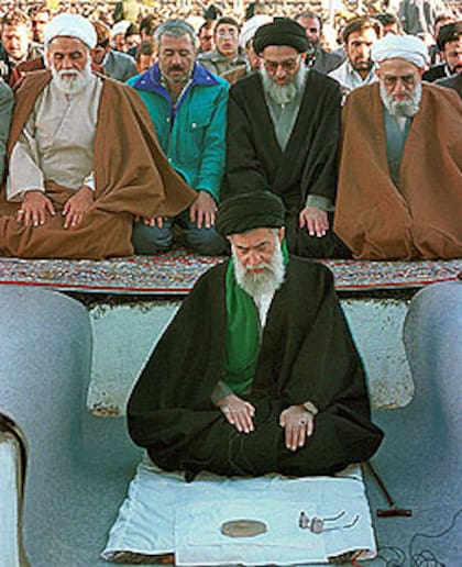 El ayatollah Khamenei, líder supremo de Irán