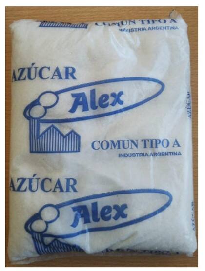 El azúcar prohibido de la marca "Alex"