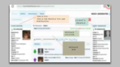 El back-end de los perfiles falsos en los sitios web de Meteor Interactive
