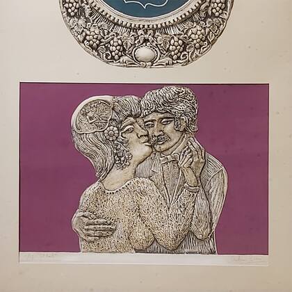 "El baile" de Antonio Berni, incluido en la subasta de este mes.