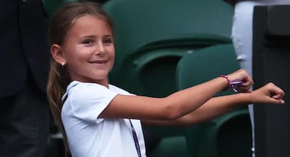 El baile de Tara, la hija de Novak Djokovic