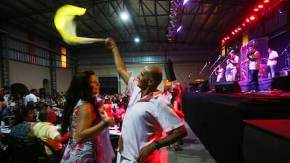 El baile, una de las pasiones del público