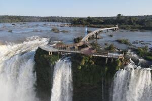 Tras nueve meses cerrada, reabrirán la pasarela hacia el mayor atractivo del Parque Nacional Iguazú