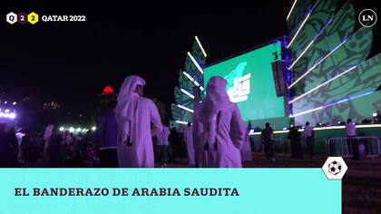 El banderazo de Arabia Saudita