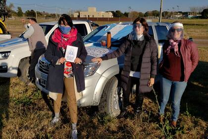El banderazo en el norte de Córdoba
